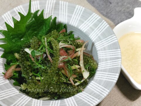 海ぶどう*薬味和え